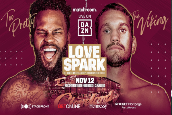 Cartel promocional del evento Montana Love vs. Steve Spark