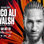 Cartel promocional del combate Nico Ali Walsh vs. Billy Wagner