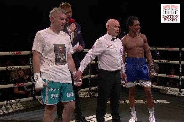 Liam Smith y Hassan Mwakinyo esperan la proclamación del ganador