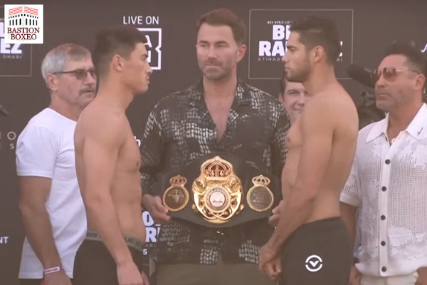 Resultados y vídeo del pesaje del evento de Matchroom/DAZN Dmitriy Bivol vs. Gilberto Ramírez