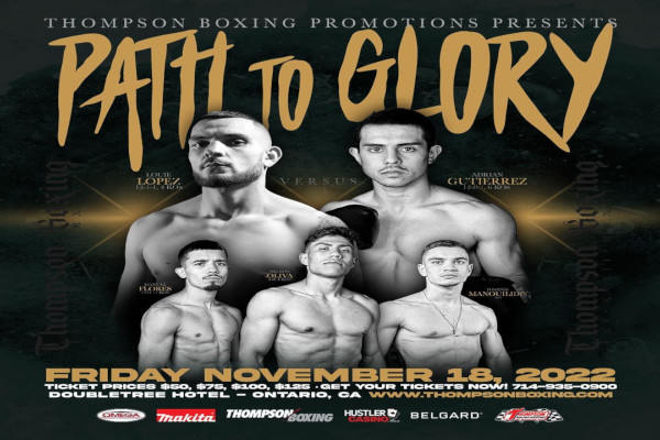 Video oficial de la velada de Thompson Boxing Louie López vs. Adrián Gutiérrez