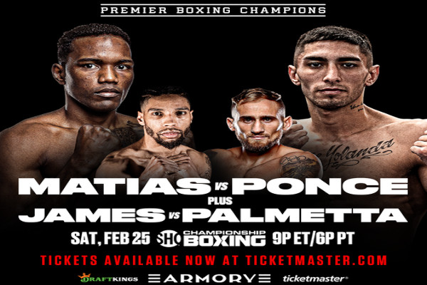 Jeremías Ponce vs. Subriel Matías, James vs. Alberto Palmetta y Adorno vs. Elvis Rodríguez confirmados oficialmente por PBC