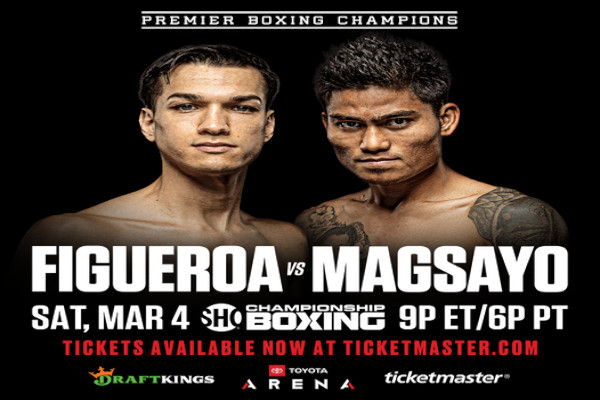 Previa: Brandon Figueroa y Mark Magsayo chocan en guerra del peso pluma. Jarrett Hurd regresa al ring