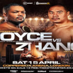 Cartel promocional del evento Joe Joyce vs. Zhilei Zhang