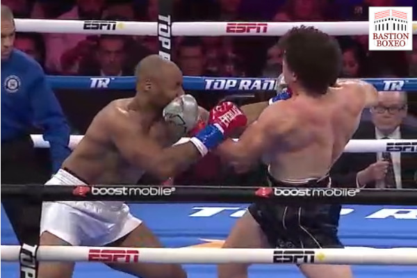 Richard Torrez Jr. conecta uppercut de izquierda contra James Bryant