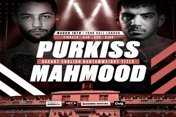 Cartel promocional del evento Jordan Purkiss vs. Ramez Mahmood