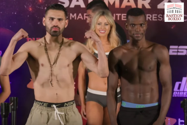 Resultados y vídeo del pesaje del evento José Carlos Ramírez vs. Richard Commey. Estrada y Commey necesitaron tiempo extra