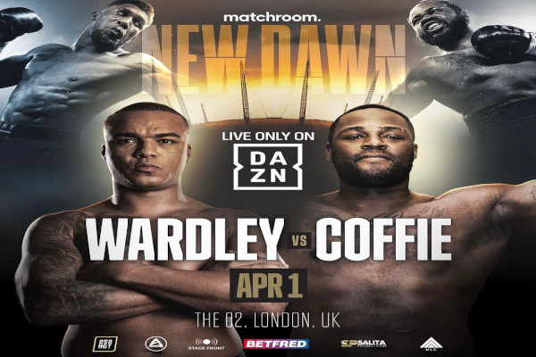 Cartel promocional del combate Fabio Wardley vs. Michael Polite Coffie