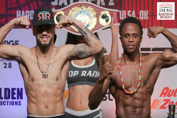 Resultados y vídeo del pesaje de los combates Robeisy Ramírez vs. Isaac Dogboe y Joet González vs. Enrique Vivas