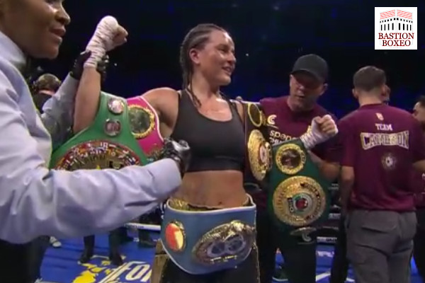 Los jueces por fin admitieron una derrota de Katie Taylor ante gran Chantelle Cameron