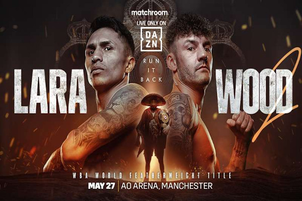 Cartel promocional del evento Mauricio Lara vs. Leigh Wood II